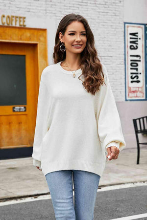 Fall Embrace Long Sleeve Knit Sweater - MXSTUDIO.COM