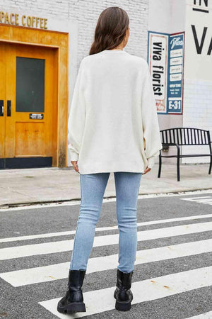 Fall Embrace Long Sleeve Knit Sweater - MXSTUDIO.COM