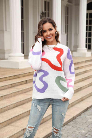 Fantastic Warmth Crew Neck Pullover Sweater - MXSTUDIO.COM