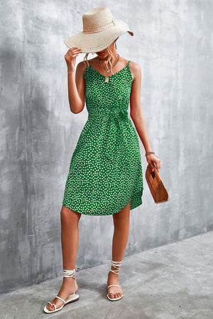 Fashion And Ease Spaghetti Strap Mini Dress - MXSTUDIO.COM