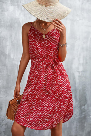 Fashion And Ease Spaghetti Strap Mini Dress - MXSTUDIO.COM