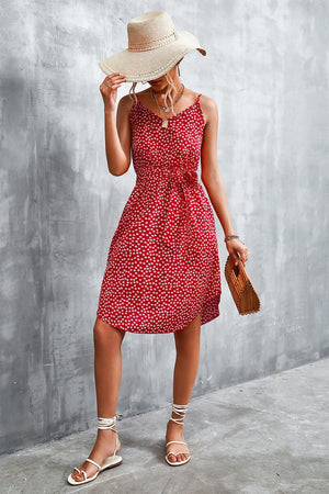 Fashion And Ease Spaghetti Strap Mini Dress - MXSTUDIO.COM