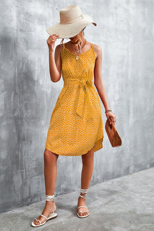 Fashion And Ease Spaghetti Strap Mini Dress - MXSTUDIO.COM