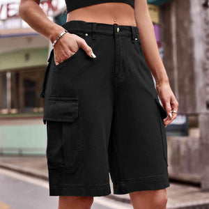 Fashion And Function Denim Cargo Shorts - MXSTUDIO.COM