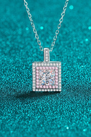 Feel Blissful 1 Carat Moissanite Necklace Womens - MXSTUDIO.COM