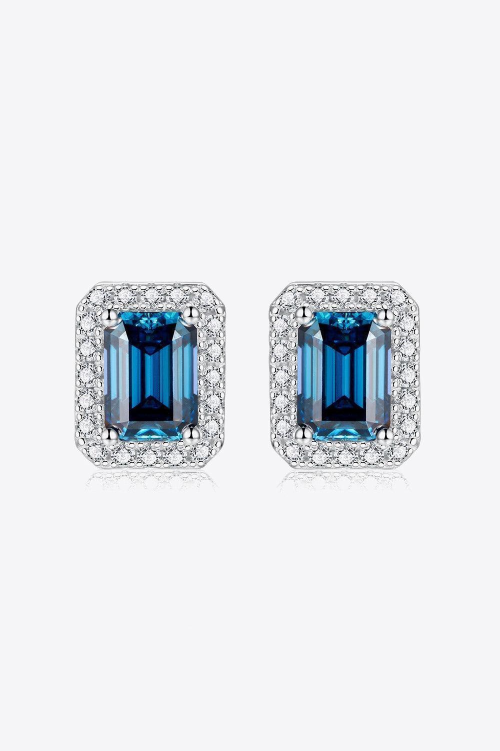 Feel Fantastic 2 Carat Moissanite Stud Earrings - MXSTUDIO.COM