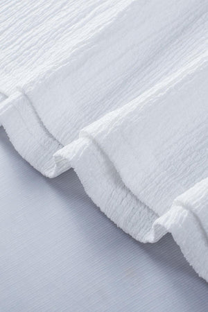 Feminine Charm Ruffled One Shoulder Tank Top - MXSTUDIO.COM