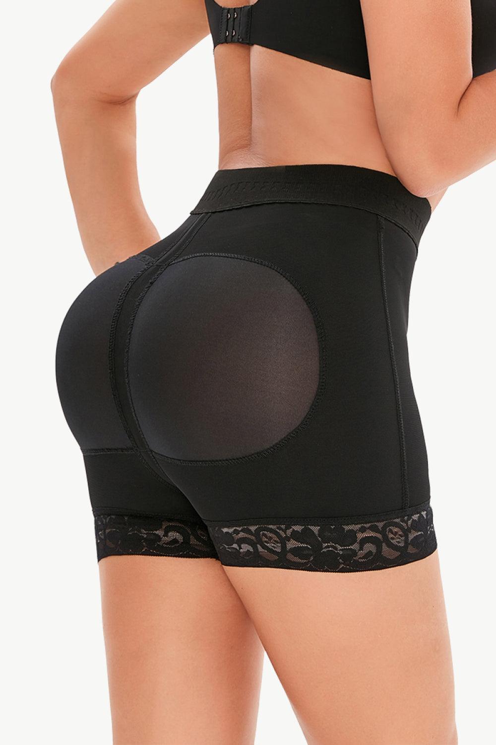 Firm Control Lace Trim Shaping Shorts - MXSTUDIO.COM