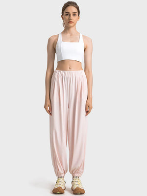 Fit And Fab Square Neck Racerback Sports Bra - MXSTUDIO.COM