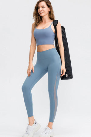 Fitness Enthusiast Slim Fit High Waist Yoga Leggings - MXSTUDIO.COM