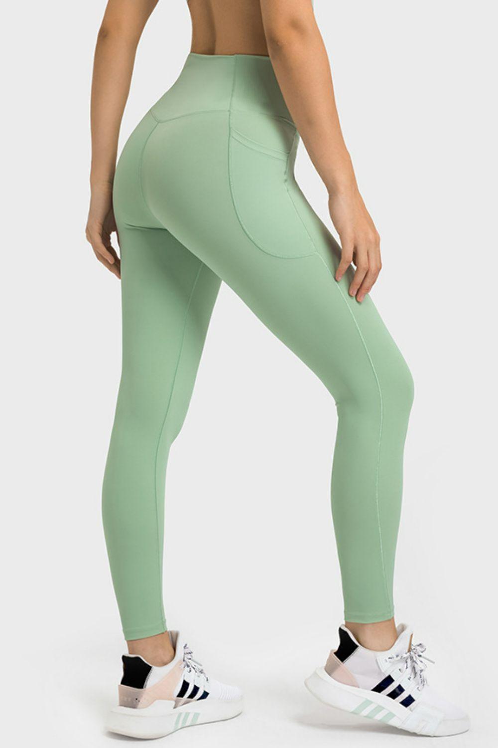 Form-Fitting Comfort V-Waist Yoga Leggings - MXSTUDIO.COM