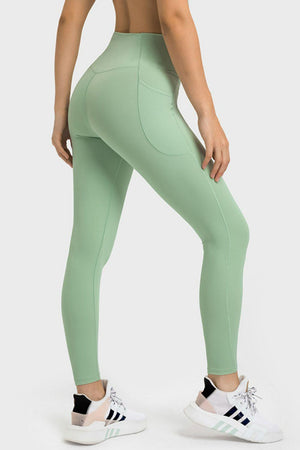 Form-Fitting Comfort V-Waist Yoga Leggings - MXSTUDIO.COM