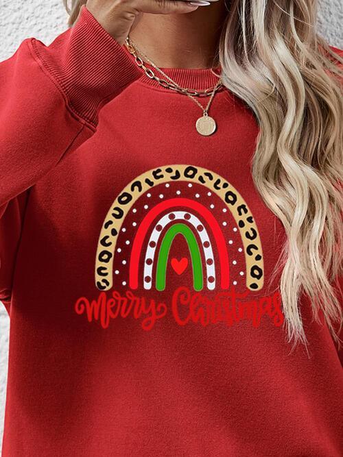 Glorious Holiday Merry Christmas Sweatshirt-MXSTUDIO.COM