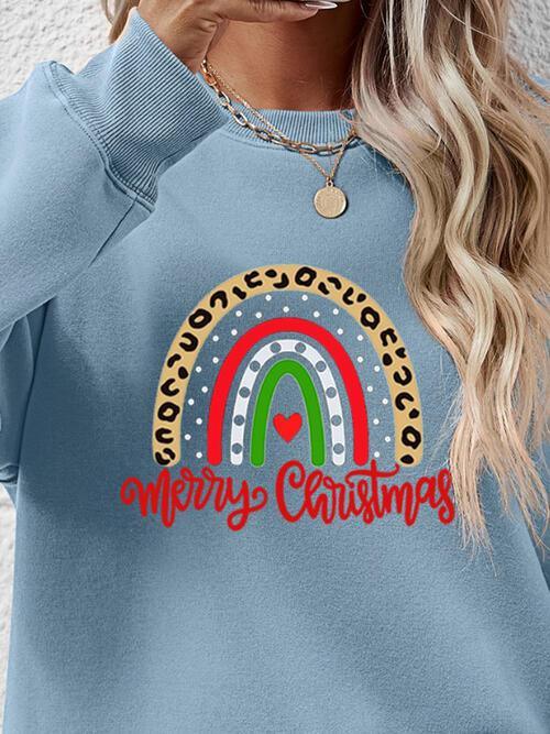Glorious Holiday Merry Christmas Sweatshirt-MXSTUDIO.COM