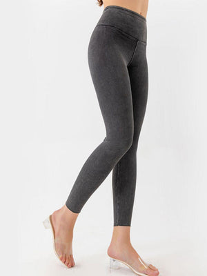 Goal-Centric Wide Waistband Skinny Crop Jeans - MXSTUDIO.COM