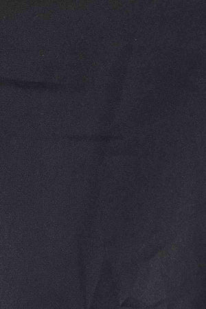 Grecian Neck Black Cold Shoulder Blouse - MXSTUDIO.COM