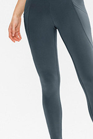 Gym Babe Slim Fit Spandex Pocket Leggings - MXSTUDIO.COM