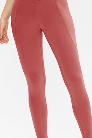 Gym Babe Slim Fit Spandex Pocket Leggings - MXSTUDIO.COM