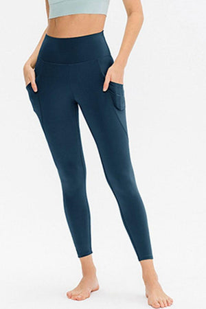 Gym Babe Slim Fit Spandex Pocket Leggings - MXSTUDIO.COM