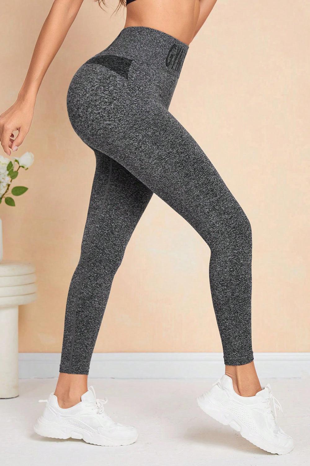 a woman in a sports bra top and leggings