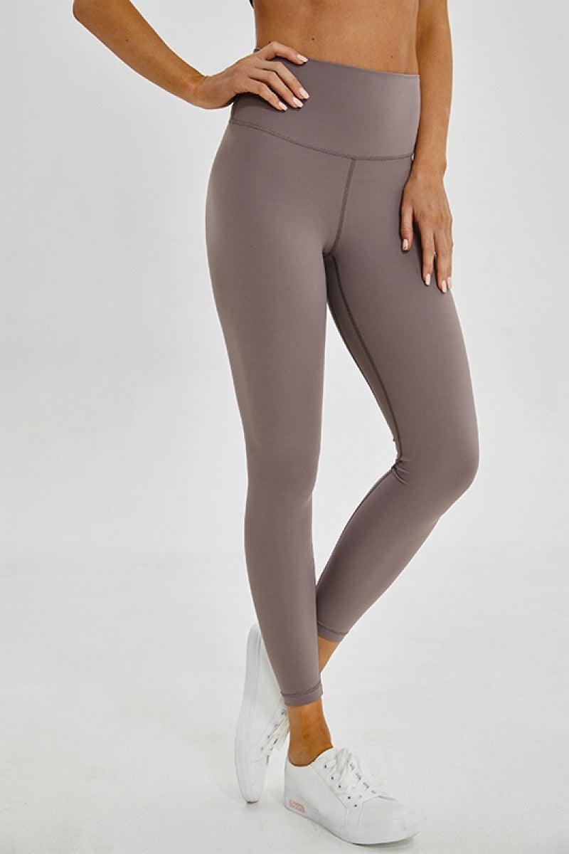 Hidden Elastic Waistband Leggings - MXSTUDIO.COM