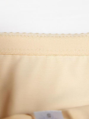a close up of a piece of clothing with a tag on it