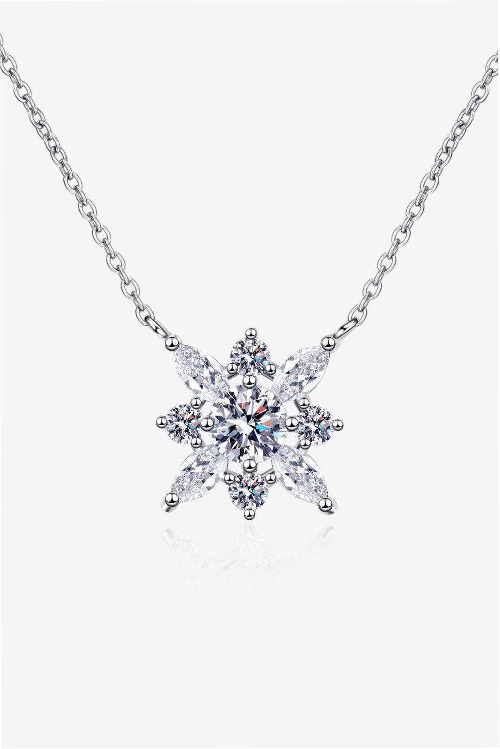 Incredible Zircon Accent Moissanite Necklace - MXSTUDIO.COM
