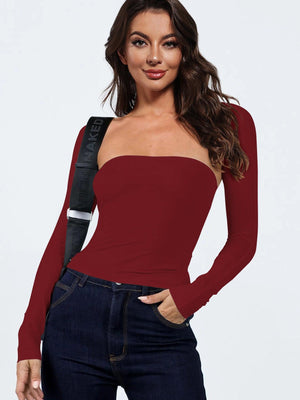 Insta Influencer Long Sleeve Bolero Tube Top Set - MXSTUDIO.COM