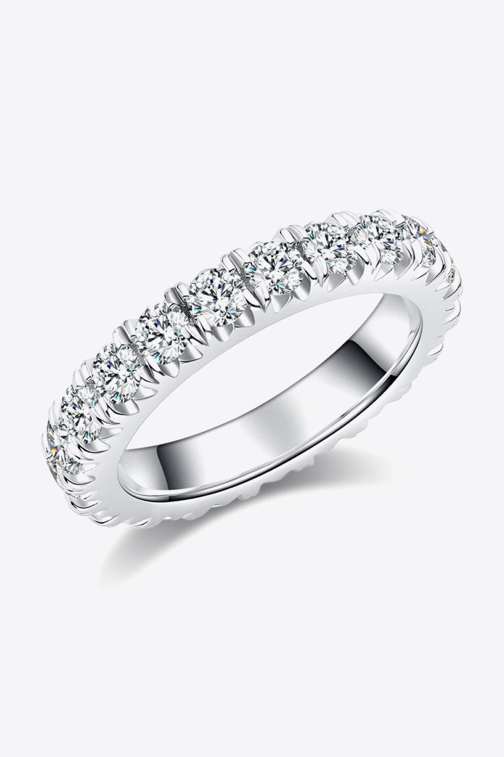 Intimately Important 2.3 Carat Moissanite Eternity Ring - MXSTUDIO.COM