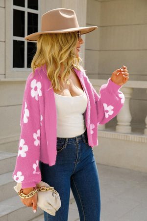 Invigorating Floral Cardigan - MXSTUDIO.COM