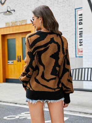 Irresistible Comfort Balloon Sleeve Knit Sweater - MXSTUDIO.COM