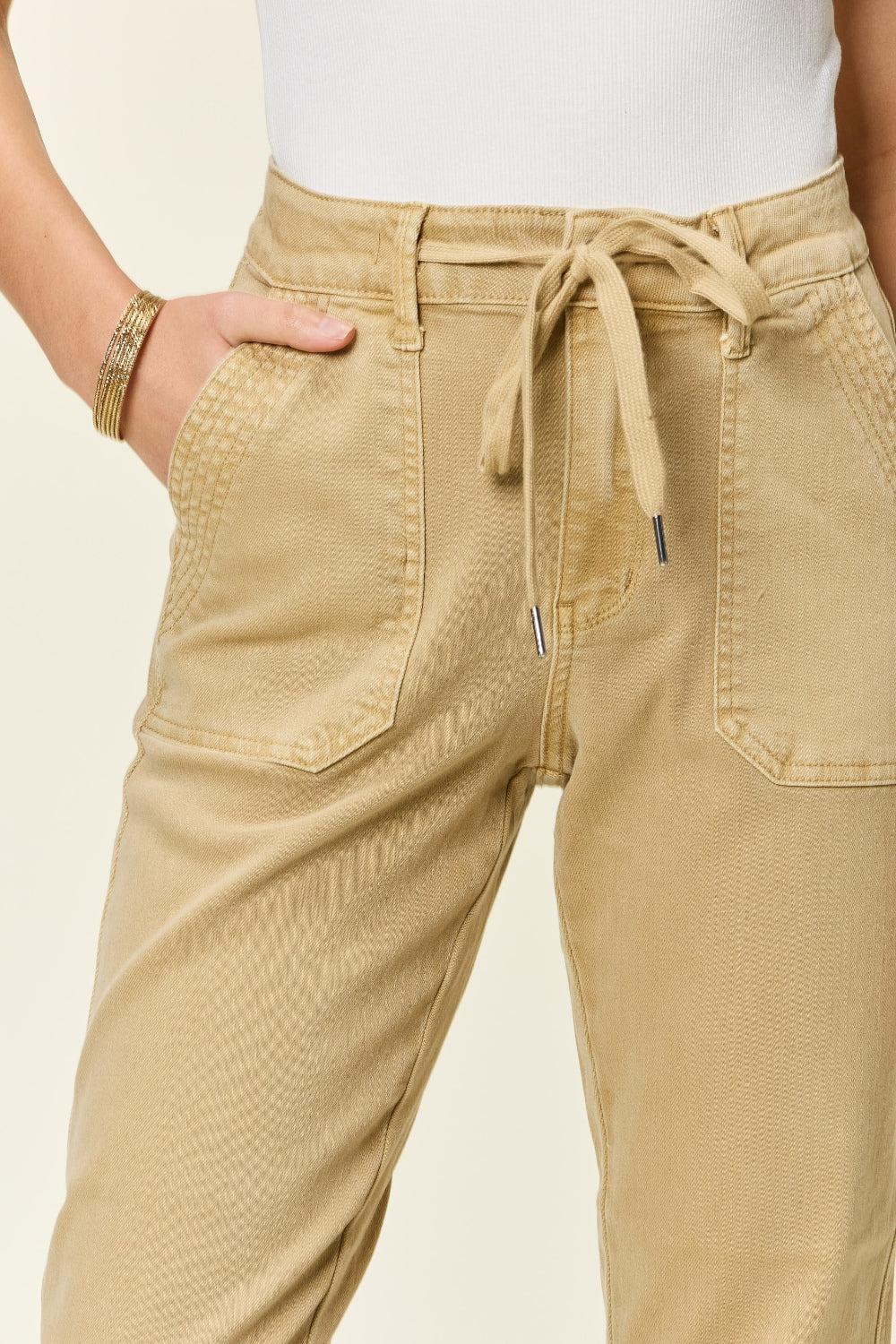 a close up of a person wearing a pair of pants