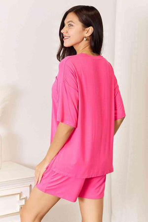 Jazz It Up Half Sleeve Plus Size Top And Shorts Set - MXSTUDIO.COM