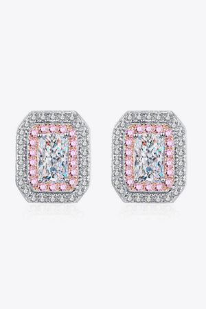 Jubilant 1 Carat Moissanite Stud Earrings - MXSTUDIO.COM
