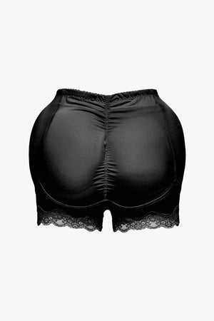Lace Trim Butt Lifter Shaping Shorts - MXSTUDIO.COM
