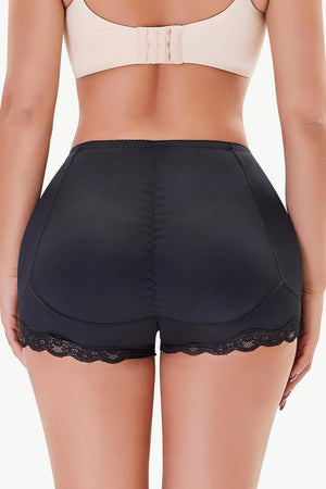 Lace Trim Butt Lifter Shaping Shorts - MXSTUDIO.COM