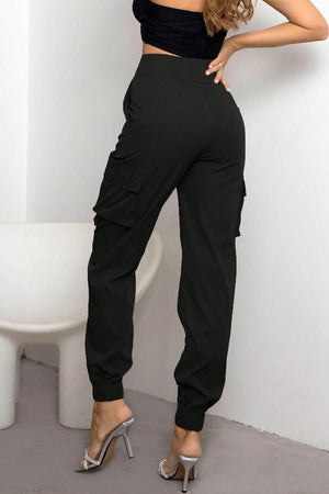 Lady Adventurer High Waist Jogger Cargo Pants - MXSTUDIO.COM