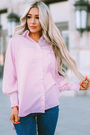 Laid-Back Life Long Sleeve Button Down Shirt - MXSTUDIO.COM