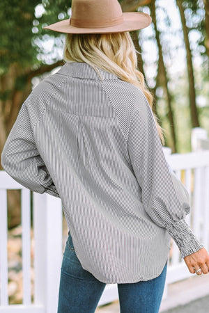 Laid-Back Life Long Sleeve Button Down Shirt - MXSTUDIO.COM