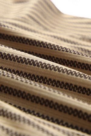 Live Simply Flutter Sleeve Striped Blouse - MXSTUDIO.COM