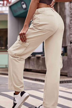 Look Extra Straight Leg Cargo Pants - MXSTUDIO.COM