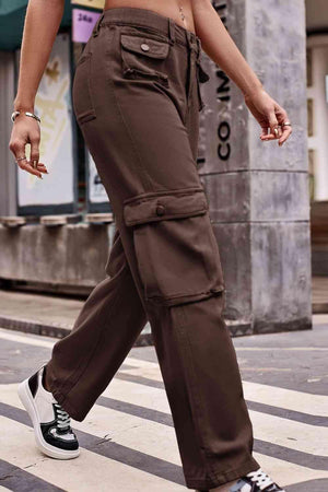 Look Extra Straight Leg Cargo Pants - MXSTUDIO.COM