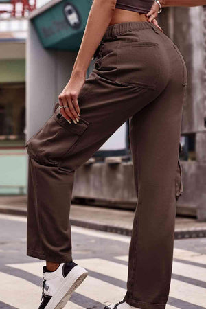 Look Extra Straight Leg Cargo Pants - MXSTUDIO.COM