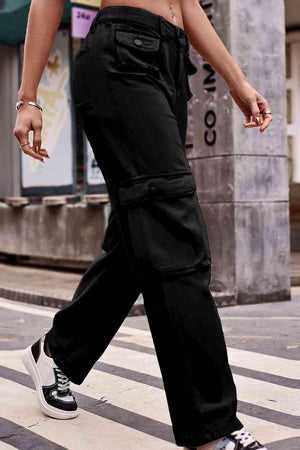 Look Extra Straight Leg Cargo Pants - MXSTUDIO.COM