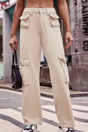 Look Extra Straight Leg Cargo Pants - MXSTUDIO.COM