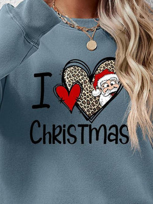 Magnificent Round Neck Christmas Sweatshirt-MXSTUDIO.COM
