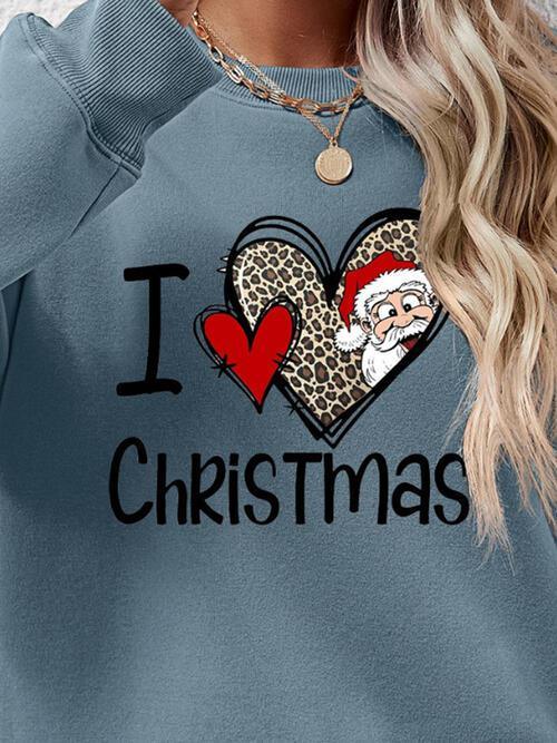 Magnificent Round Neck Christmas Sweatshirt-MXSTUDIO.COM