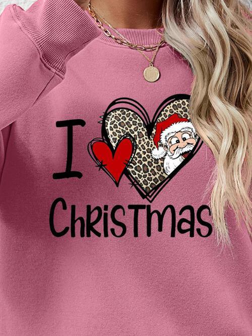 Magnificent Round Neck Christmas Sweatshirt-MXSTUDIO.COM