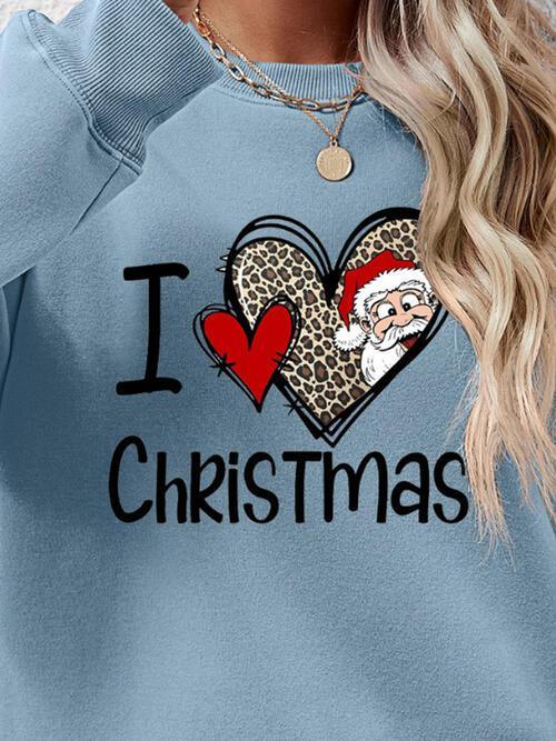 Magnificent Round Neck Christmas Sweatshirt-MXSTUDIO.COM
