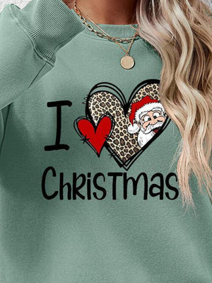 Magnificent Round Neck Christmas Sweatshirt-MXSTUDIO.COM